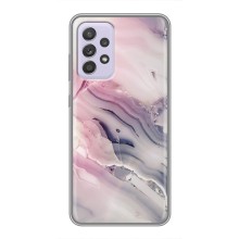 Мраморный чехол на Samsung Galaxy A52 (VPrint) (Пурпурный Мрамор)