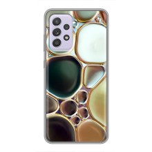 Мраморный чехол на Samsung Galaxy A52 (VPrint) (Радужный Мрамор)