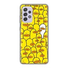 Силіконовий бампер з картинкою звірів для Samsung Galaxy A52 (Особливий)