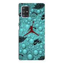 Силіконовый Чохол Nike Air Jordan на Самсунг Галаксі А52 (Джордан Найк)