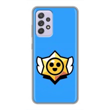 Бампер (ТПУ) с принтом Brawl Stars на Самсунг Галакси А52с (5G) (Значок)