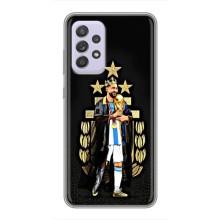 Чехлы для Samsung Galaxy A52s 5G (A528) (Leo чемпион) (AlphaPrint) (Месси Король)