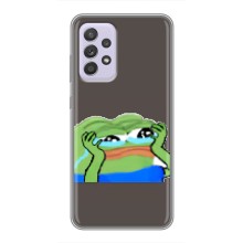 Чехлы с картинкой  Жаба Мем на Samsung Galaxy A52s 5G (A528) – Плач лягушки