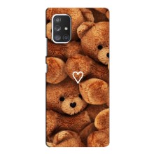 Чехлы Мишка Тедди для Самсунг Галакси А52с (5G) – Плюшевый медвеженок
