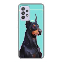 Чехол ДОБЕРМАН для Samsung Galaxy A52s 5G (A528) (Король доберман)