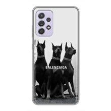 Чехол ДОБЕРМАН для Samsung Galaxy A52s 5G (A528) (Три добермана)