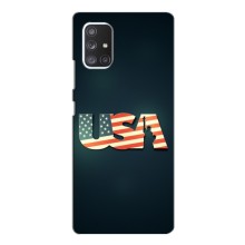 Чехол Флаг USA для Samsung Galaxy A52s 5G (A528) (USA)
