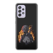 Чохол з картинкою "Герой Pubg" на Samsung Galaxy A52s 5G (A528) – В полум'ї