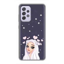 Чехол Стильные девушки на Samsung Galaxy A52s 5G (A528) (Девушка и сердечки)