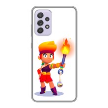 Чехол (ТПУ) с героями Бравл Старс на Samsung Galaxy A52s 5G (A528) (Пенни)