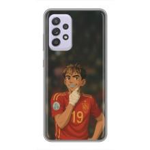 Чехол с футболистом Ламин Ямаль Samsung Galaxy A52s 5G (A528) (Ямаль аниме)