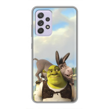 Чохол з мультфільмом Шрек на Samsung Galaxy A52s 5G (A528) – Шрек і осел