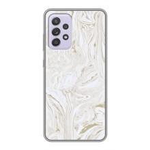 Мраморный чехол на Samsung Galaxy A52s 5G (A528) (VPrint) (Белый мрамор)
