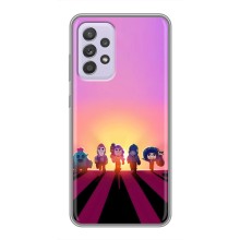 Силиконовый Чехол на Samsung Galaxy A52s 5G (A528) с картинкой Brawl Stars – Персонажи в закате