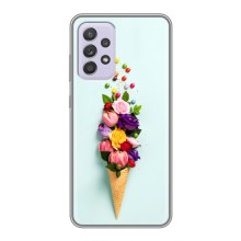 Чехлы с тематикой "ЦВЕТЫ" на Samsung Galaxy A52s 5G (A528) – Цветок-мороженное