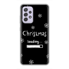 Рождественские, Праздничные Чехлы для Самсунг А52с (Christmas loading)