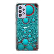 Силиконовый Чехол на Samsung Galaxy A52s 5G (A528) с картинкой Nike (Найк зеленый)