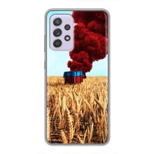 Чехол (TPU) с картинкой "Лого Пабг" на Самсунг Галакси А52с (5G) – Дроп