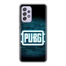 Чехол (TPU) с картинкой "Лого Пабг" на Самсунг Галакси А52с (5G) – Лого PUBG
