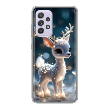 Яскравий чохол для Samsung Galaxy A52s 5G (A528) з Зимові Оленята