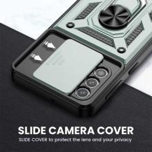 Ударопрочный чехол Camshield Serge Ring для Samsung Galaxy A53 5G – Зеленый