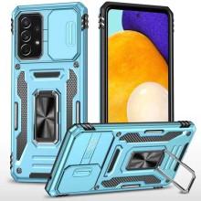 Ударостійкий чохол Camshield Army Ring для Samsung Galaxy A53 5G – Блакитний