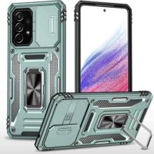 Ударостійкий чохол Camshield Army Ring для Samsung Galaxy A53 5G – Зелений