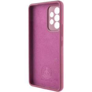 Чехол Silicone Cover Lakshmi Full Camera (AAA) для Samsung Galaxy A53 5G – Бордовый