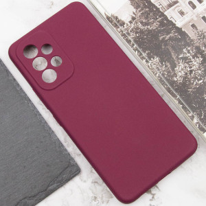 Чехол Silicone Cover Lakshmi Full Camera (AAA) для Samsung Galaxy A53 5G – Бордовый