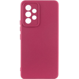 Чехол Silicone Cover Ummi Lakshmi Full Camera (AA) для Samsung Galaxy A53 5G – Бордовый