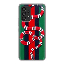 Чохли  GUCCI для Самсунг Галаксі A53 (5G) (AlphaPrint) (Gucci змія)