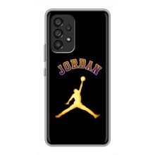 Чохли для Samsung Galaxy A53 (5G) - з картинкою JORDAN (AlphaPrint) (Jordan Gold)