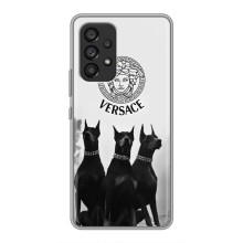 Чохли VERSACE для Самсунг Галаксі A53 (5G) (PREMIUMPrint) (Доберман Версаче)