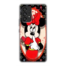 Чехол Disney Mouse Samsung Galaxy A53 (5G) (PREMIUMPrint) (Минни Маус ЛВ)