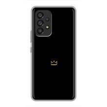 Чохол (Корона на чорному фоні) для Самсунг Галаксі А53 (5G) (Міні корона)