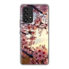 Чехол с принтом САКУРЫ на Samsung Galaxy A53 (5G) – Цветущая сакура