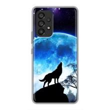 Чохол з Вовком на Samsung Galaxy A53 (5G) – Виє на місяць