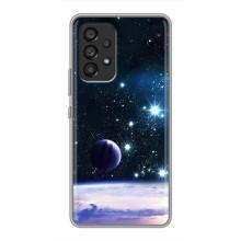 Чехол (ТПУ) с планетами на Samsung Galaxy A53 (5G) – Космический вид