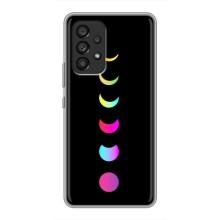 Чехол (ТПУ) с планетами на Samsung Galaxy A53 (5G) – Полнолуние