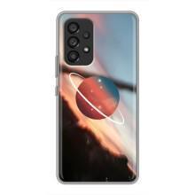 Чехол (ТПУ) с планетами на Samsung Galaxy A53 (5G) – Сатурн