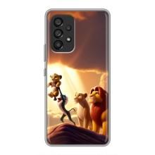 Чехол Король лев на Самсунг Галакси А53 (5G) (Рождение Симбы)
