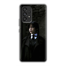 Чехол с дизайном Венздей 2 на Samsung Galaxy A53 (5G) – Уэнсдей в костюме