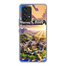 Чехол с картинками Майнкрафт для Самсунг Галакси А53 (5G) – Minecraft