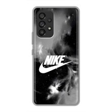 Чехол с логотипом Найк на Samsung Galaxy A53 (5G) – Найк дымчатый