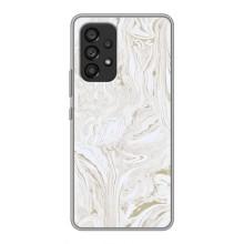 Мраморний чехол на Samsung Galaxy A53 (5G) (VPrint) (Білий мрамор)