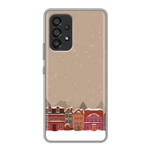Новорічні, Святкові Чохли для Samsung Galaxy A53 (5G) - 2024 год (Зимове місто)