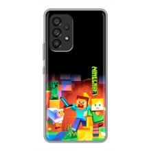 Чохли для Samsung Galaxy A53 (5G) (Персонажі МайнКрафт) (Герой Майнкрафт)