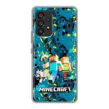 Чохли для Samsung Galaxy A53 (5G) (Персонажі МайнКрафт) (Майнкрафт)