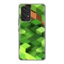 Чохли для Samsung Galaxy A53 (5G) (Персонажі МайнКрафт) (Текстура)