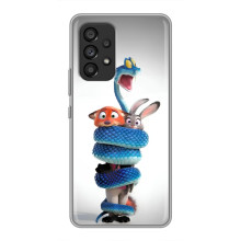 Силіконовий чохол з принтом Зоотрополіс для Samsung Galaxy A53 (5G) – Змія Зоо